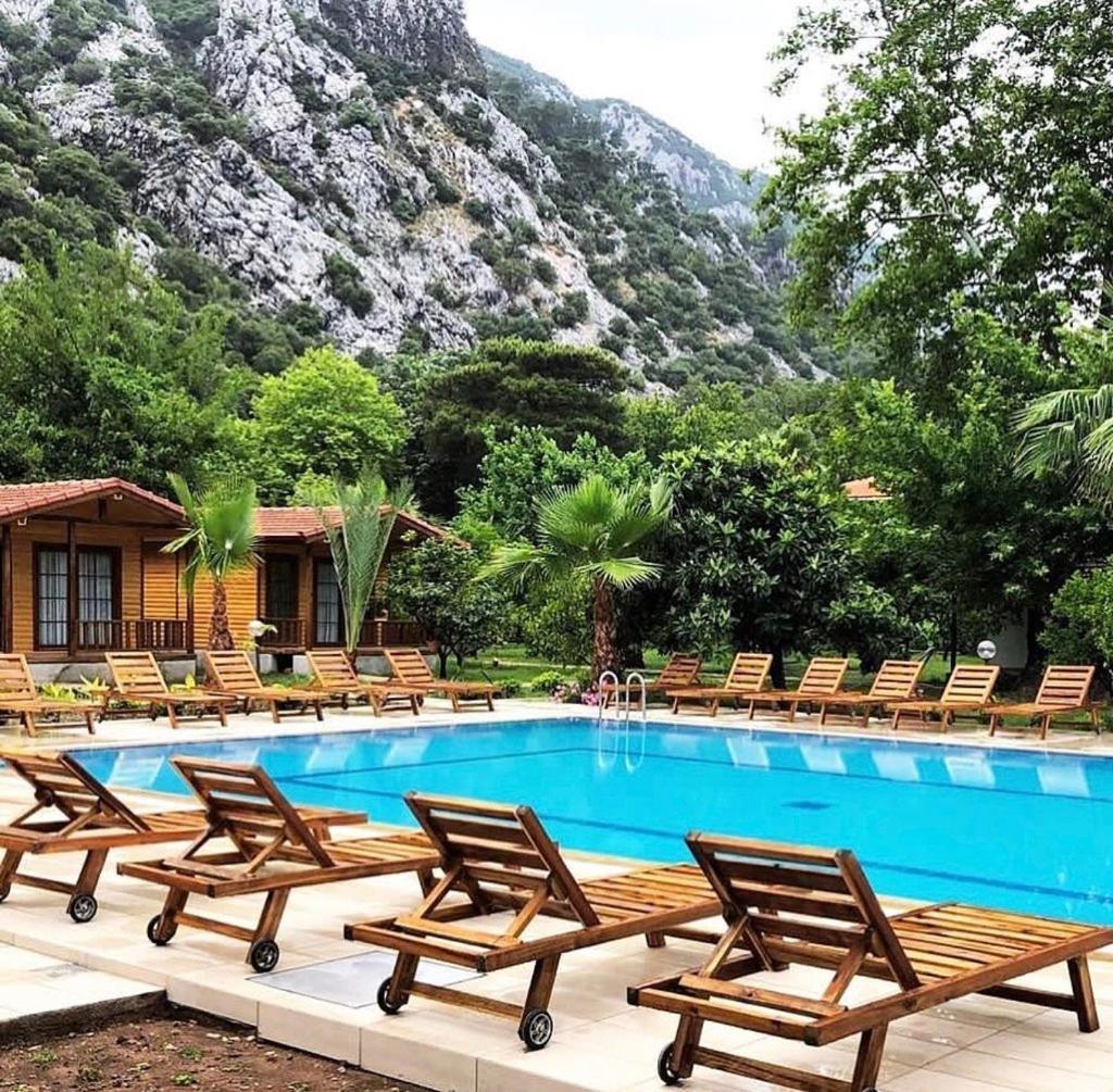 Dolunay Apart Hotel ชิลารึ ภายนอก รูปภาพ
